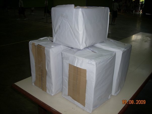 ballot boxes