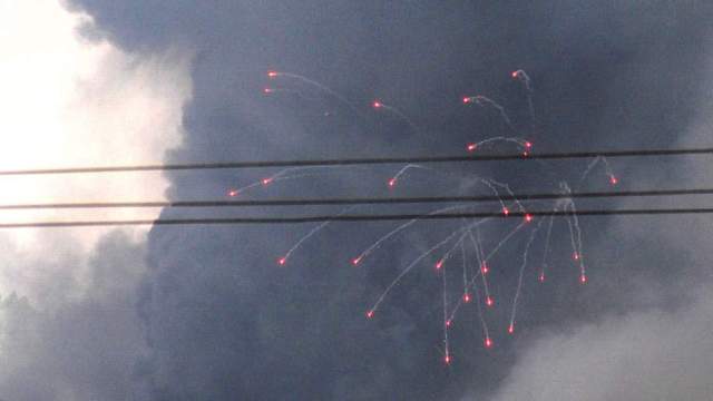 VIETNAM-EXPLOSION-FIRE