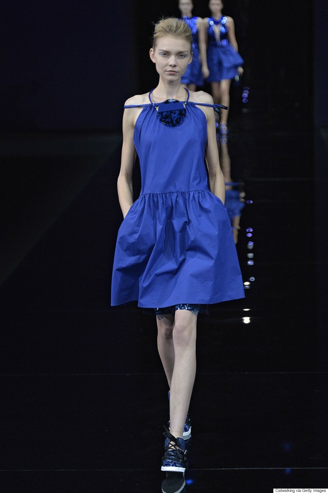 Emporio Armani - Runway RTW - Spring 2015 - Milan Fashion Week